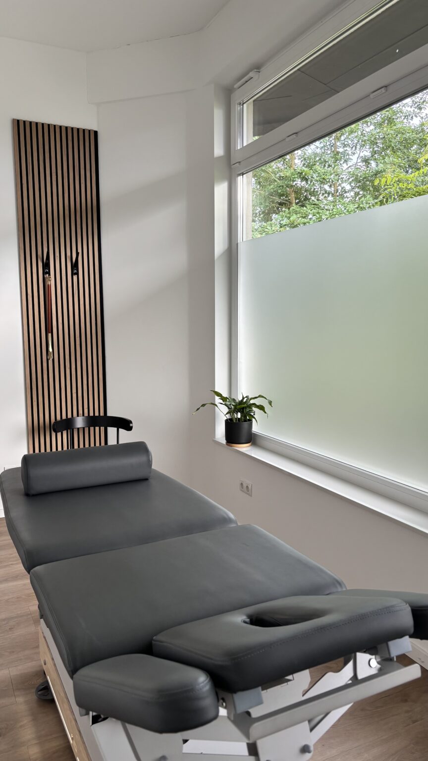 Behandlungsraum bei PhysioBalance Knaub